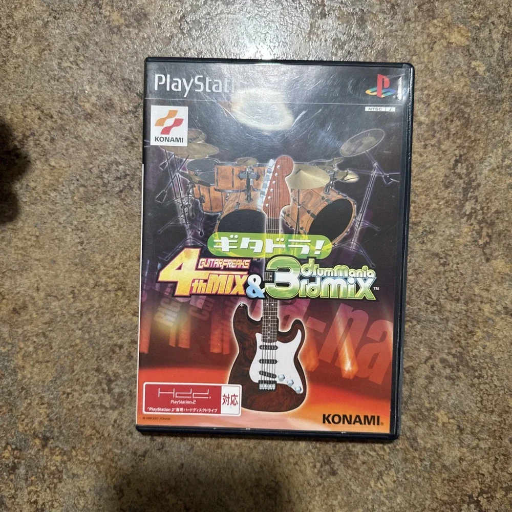 GUITAR FREAKS 4th MIX and Drummania 3rd MIX PS2 Playstation 2 For JP p2